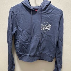 Dickies Women's Hoodie in Slate Blue